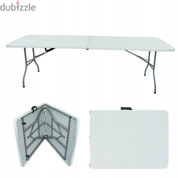 Folding table 240x74cm 1