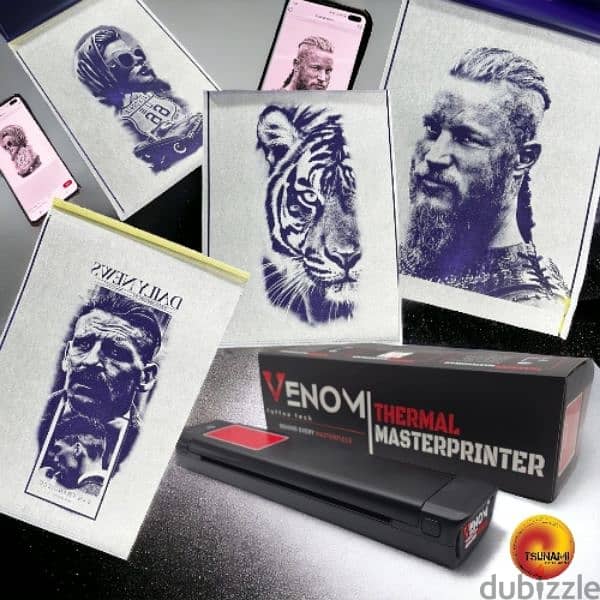 VENOM TATTOO MASTER PRINTER 2