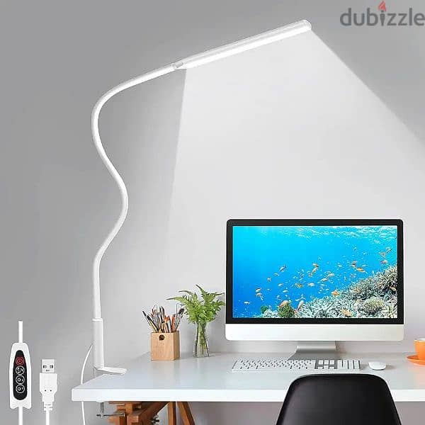 Desk office adjustable arm light 1