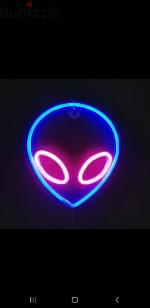 Neon signs (batteries or USB) 1
