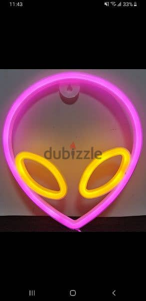 Neon signs (batteries or USB) 2