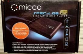MICCA SPECK G2 1080 FULL HD MEDIA PLAYER($35)