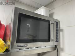 Menumaster microwave