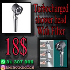TurboCharged Shower Head