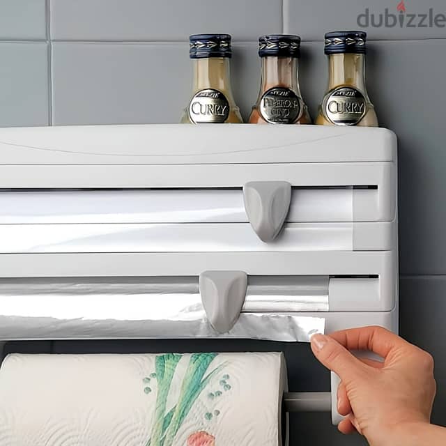 Paper Towel Dispenser 4-in-1 Foil Wrap Dispenser 1