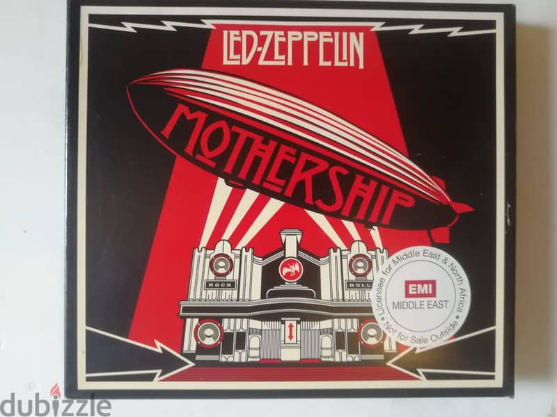 Led Zeppelin "Mothership" 2 cds + dvd special box set 0