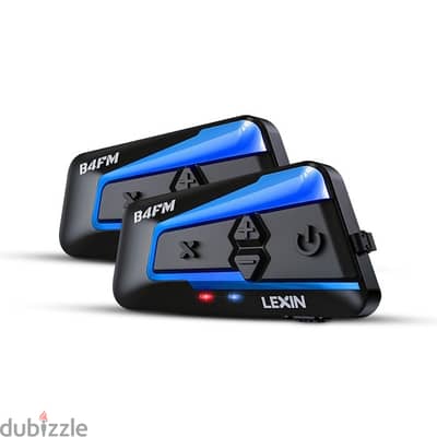 LEXIN B4FM Motorcycle Bluetooth Headset, 10 Riders Helmet Bluetooth