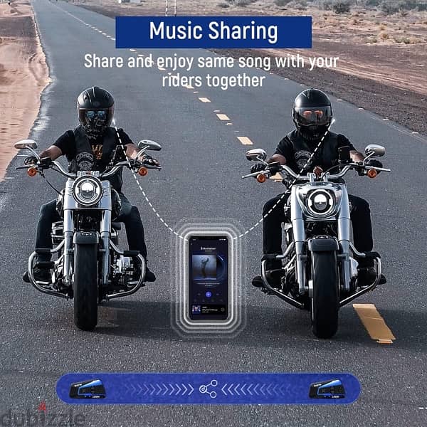 LEXIN B4FM Motorcycle Bluetooth Headset, 10 Riders Helmet Bluetooth 7