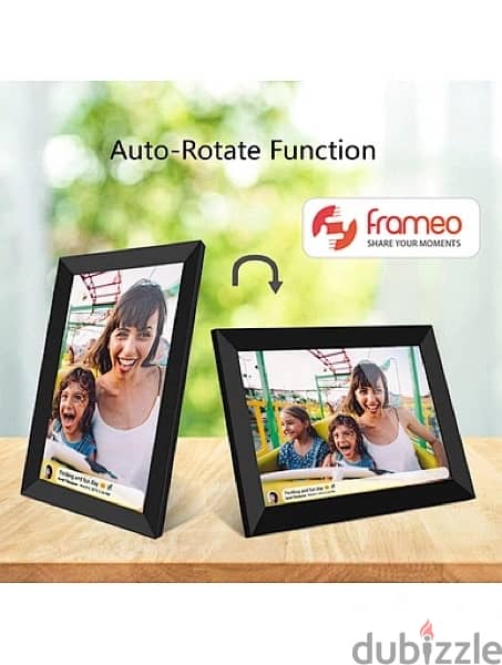 FRAMEO Wifi Digital Picture Frame 8 inch 5