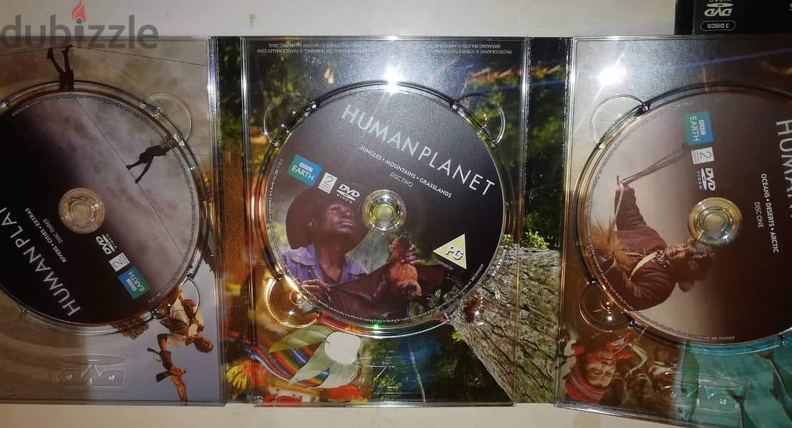 Human planet complete series on 3 original dvds 1