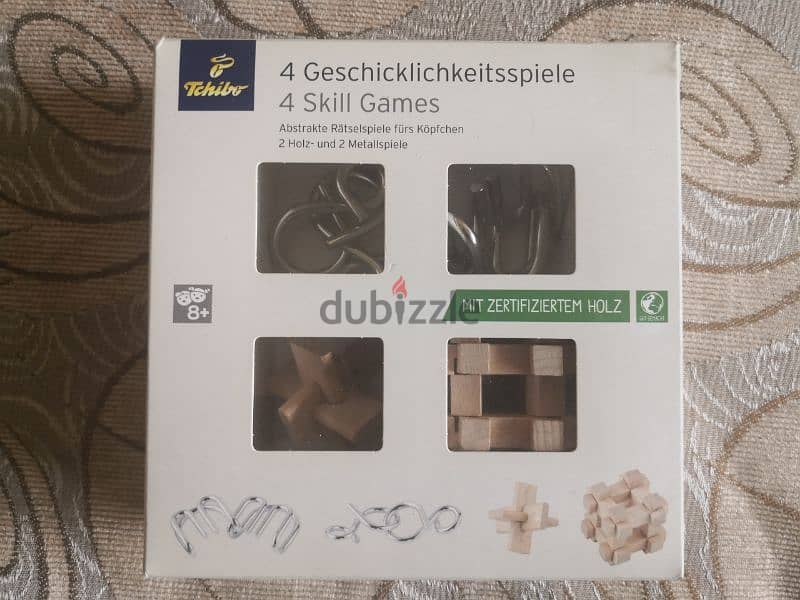 Wood game puzzle $10 tchibo 0