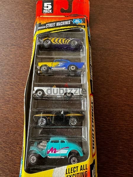 diecast Matchbox 5-Packs scale model cars Not 1:18 4