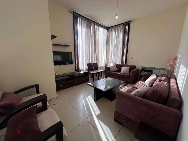 Furnished apartment for rent in Qennabet Baabdat 2