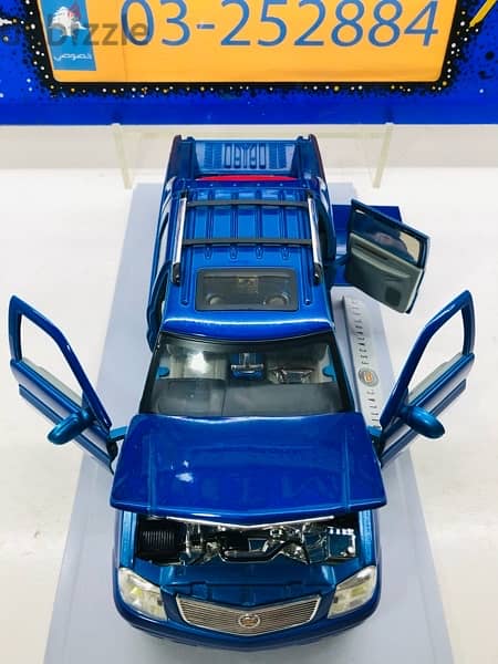 1/18 diecast Cadillac Escalade EXT.  (DUB CITY) RARE 10