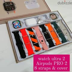15$ SMART WATCH ULTRA 2 & 8 STRAPS + AIRBUDS PRO 2
WORKS ON PHONES 0