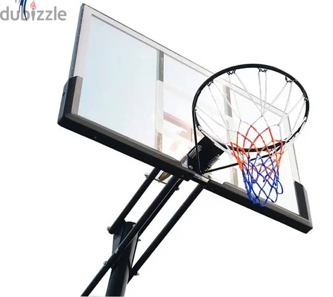 Basketball Hoop 140 cm x 80 cm backboard 2