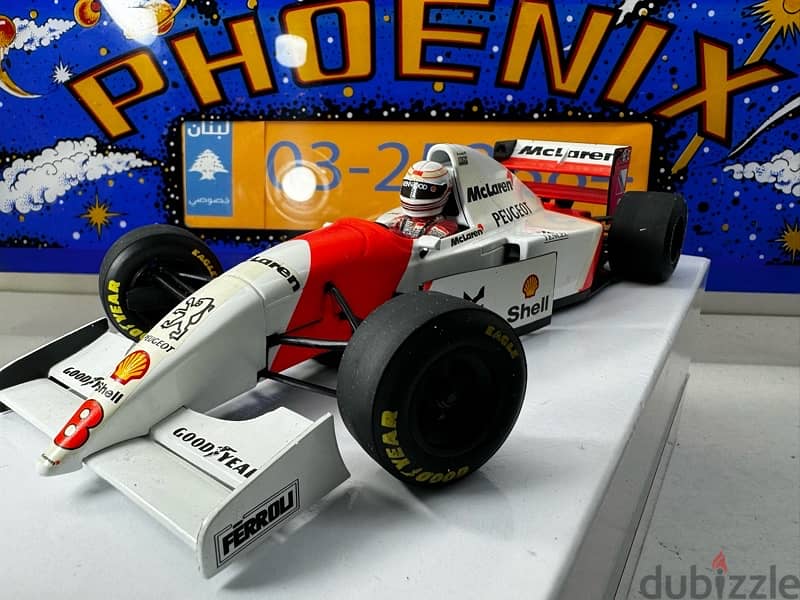 1/18 diecast F1 Mclaren MP 4-9 Brundle 1994 by Minichamps 2