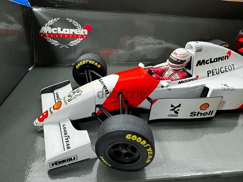 1/18 diecast F1 Mclaren MP 4-9 Brundle 1994 by Minichamps 5