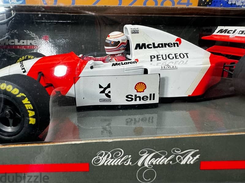 1/18 diecast F1 Mclaren MP 4-9 Brundle 1994 by Minichamps 6