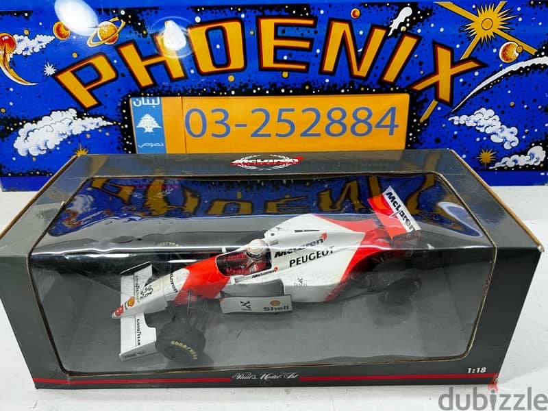 1/18 diecast F1 Mclaren MP 4-9 Brundle 1994 by Minichamps 7