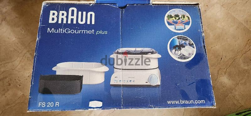 Food steam cooker Braun 1