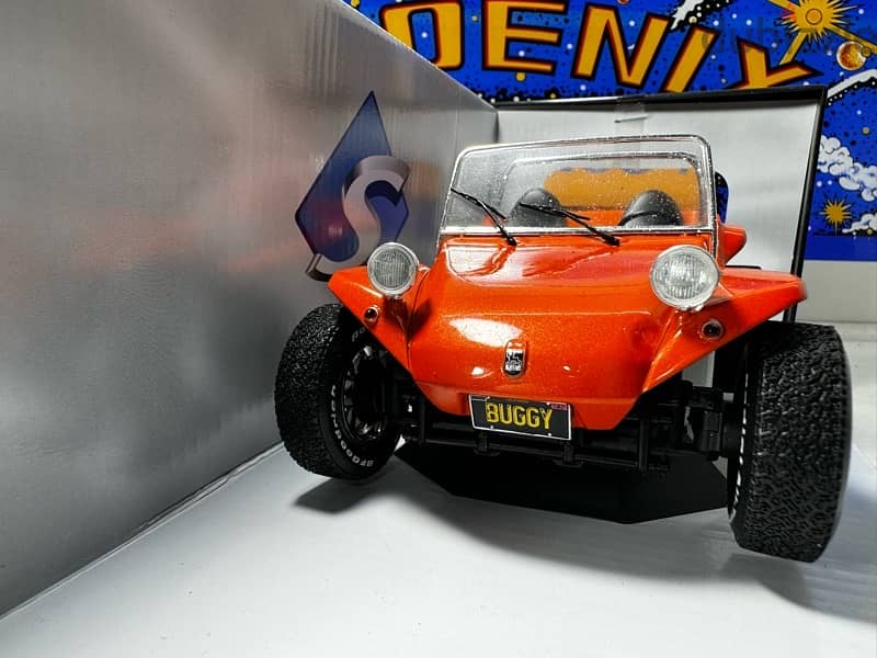 1/18 diecast Buggy Meyers Manx Orange VW 1.3 L Engine by Solido 1