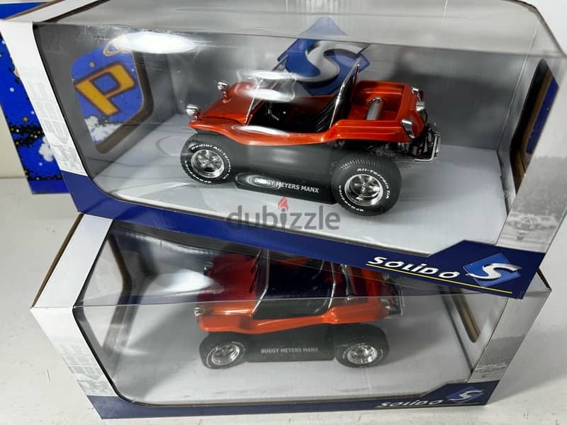 1/18 diecast Buggy Meyers Manx Orange VW 1.3 L Engine by Solido 5