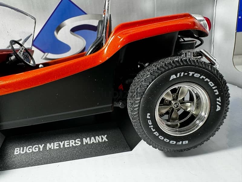 1/18 diecast Buggy Meyers Manx Orange VW 1.3 L Engine by Solido 6