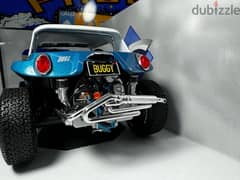 1/18 diecast Buggy Meyers Manx BLUE SOFT TOP VW 1.3 L Engine by Solido