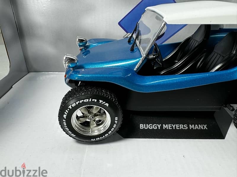 1/18 diecast Buggy Meyers Manx BLUE SOFT TOP VW 1.3 L Engine by Solido 4