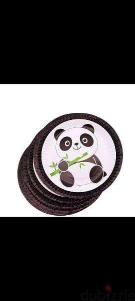 cute panda birthday decoration