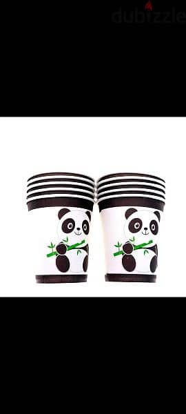 cute panda birthday decoration 3