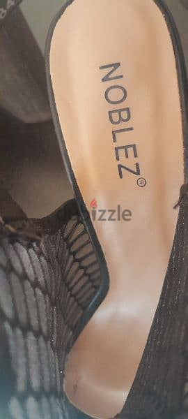 Noblez Black sandals 4