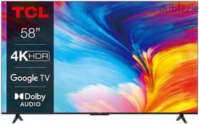 Tcl 58 inch 4k tv 0