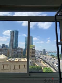 Prime Location apartment with sea view in antelias with a big terrace
