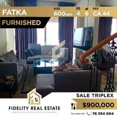 Triplex furnished for sale in Fatka CA44