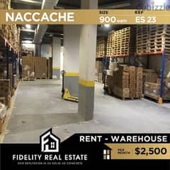 Warehouse for rent in Naccache ES23