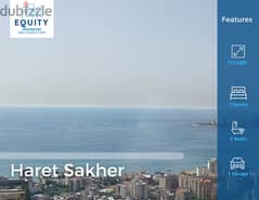 Haret Sakher | Sea View | Perfect Location | 110 SQM |350$/M |#RB67694