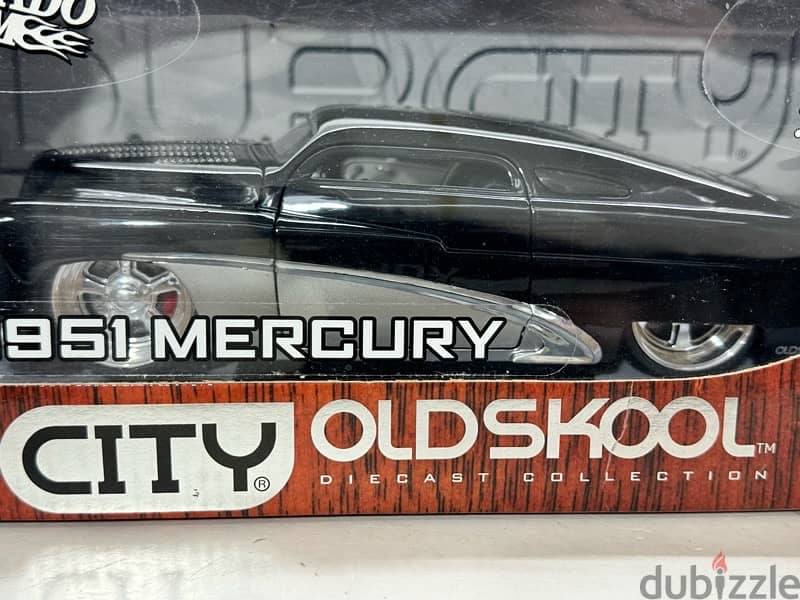 1/18 diecast 51’ Mercury OLD SKOOL (COLORADO CUSTOMS RIMS) DUB CITY 9