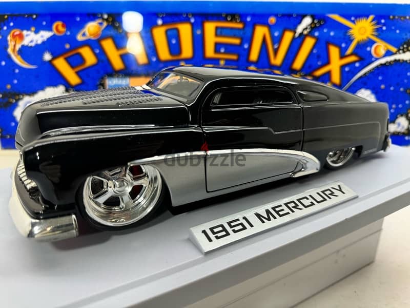 1/18 diecast 51’ Mercury OLD SKOOL (COLORADO CUSTOMS RIMS) DUB CITY 13