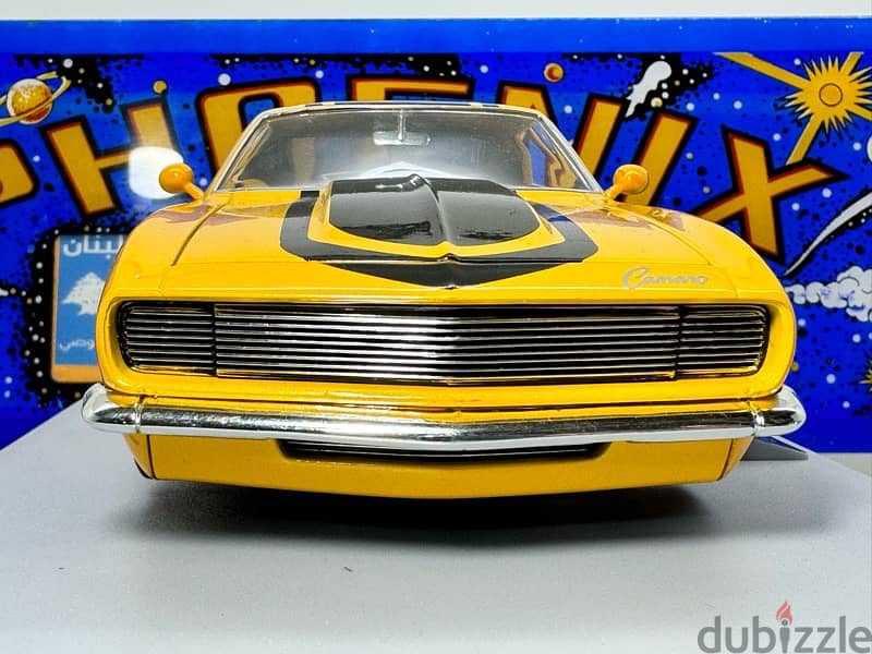 1/18 diecast 68’ Chevy Camaro BIG TIME MUSCLE SERIES  DUB CITY New box 2