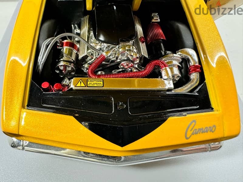 1/18 diecast 68’ Chevy Camaro BIG TIME MUSCLE SERIES  DUB CITY New box 5