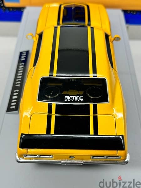 1/18 diecast 68’ Chevy Camaro BIG TIME MUSCLE SERIES  DUB CITY New box 15