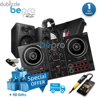 Pioneer DDJ-200 Complete DJ Set,DDJ200 Bundle ( Hot Offer + 10 Gifts )