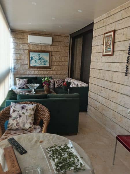 Fully furnished apartment for sale in hazmiehشقة للبيع حازمية مار تقلا 2