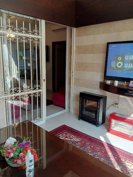 Fully furnished apartment for sale in hazmiehشقة للبيع حازمية مار تقلا 12