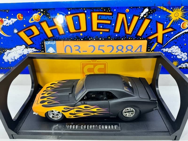 1/18 diecast 68’ Chevy Camaro LIMITED Rare (Collectors Club Edition) 12