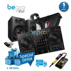 Pioneer DDJ-FLX10 Pro DJ Bundle (FLX10 Offer + 10 Gifts )