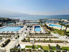 Chalet for Rent in Aqua Marina Furnished + Sea View/شاليه للإيجار