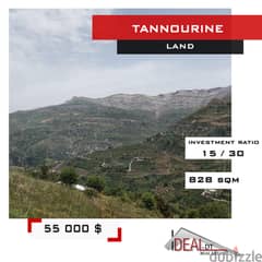 Land for sale In Tannourine 828 sqm ref#cd1083